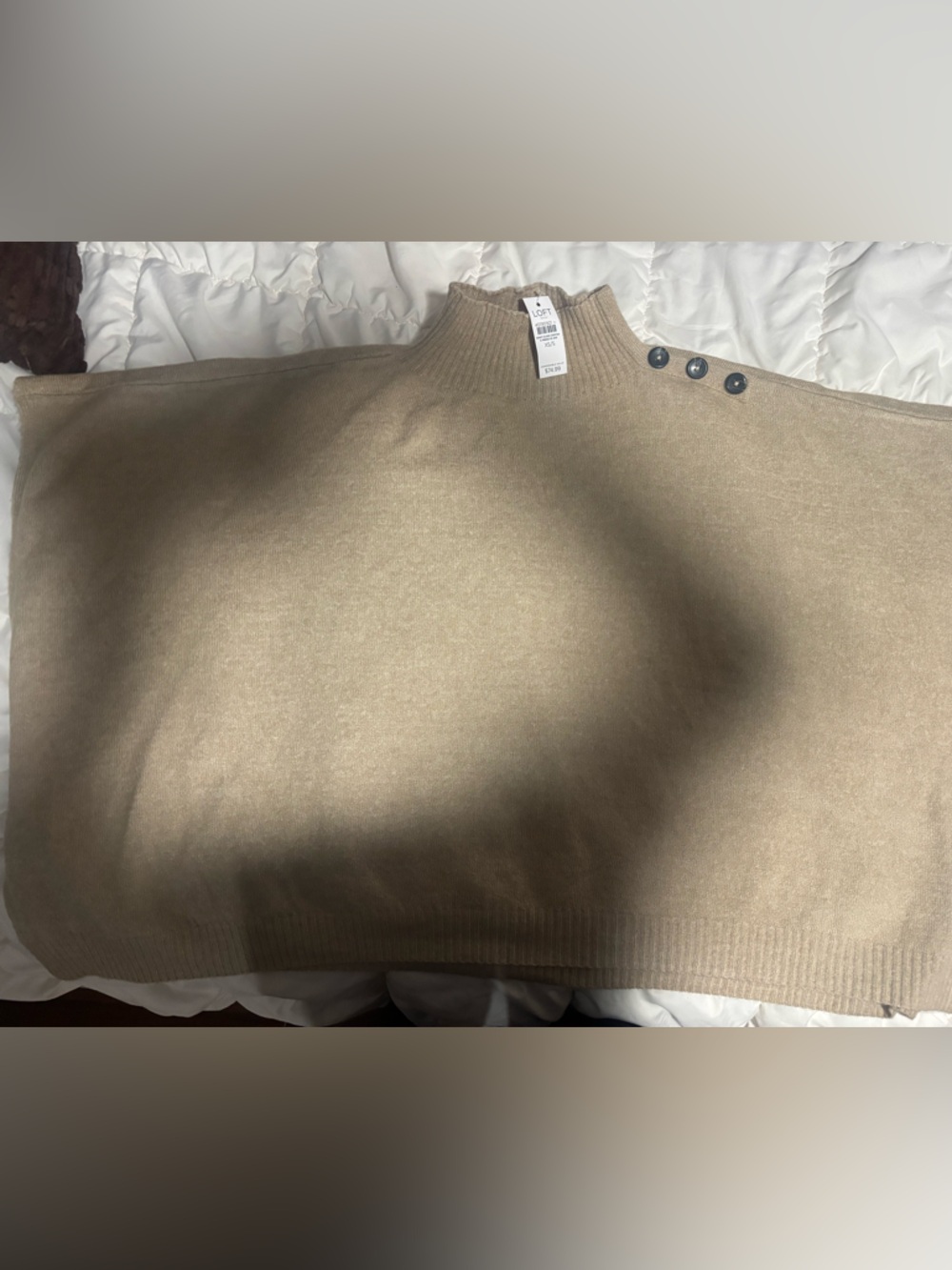 LOFT poncho brand new